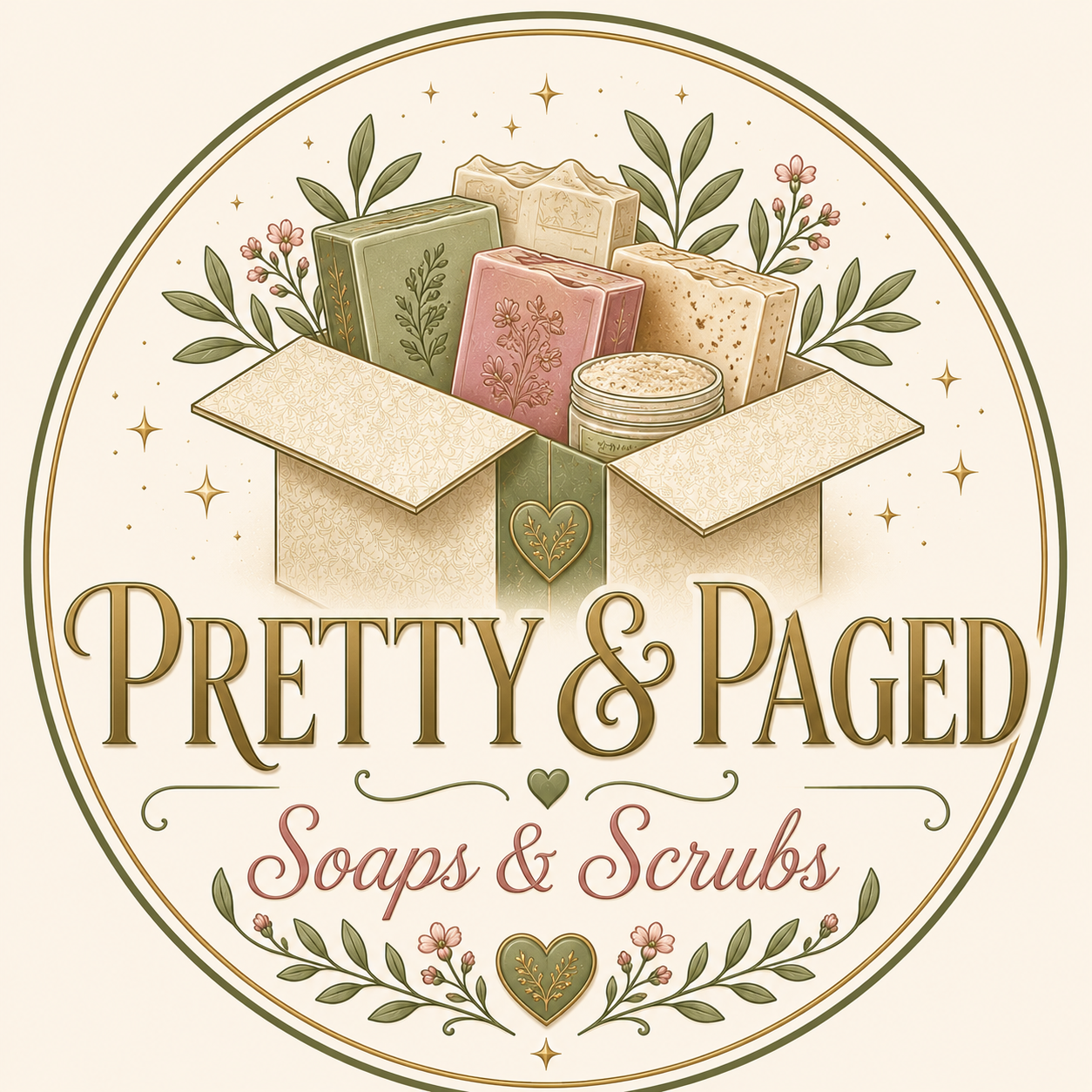 Pretty & Paged Soap & Scrub