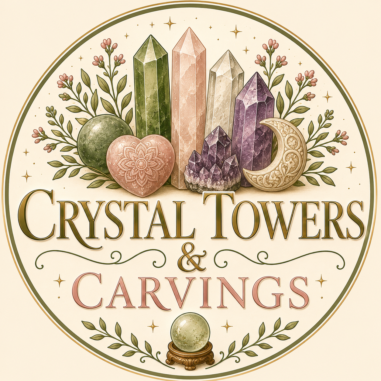 Crystal Towers & Carvings