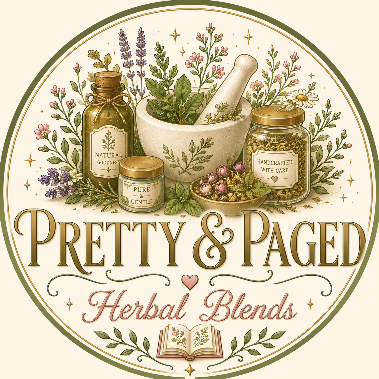 Pretty & Paged Herbal Blends