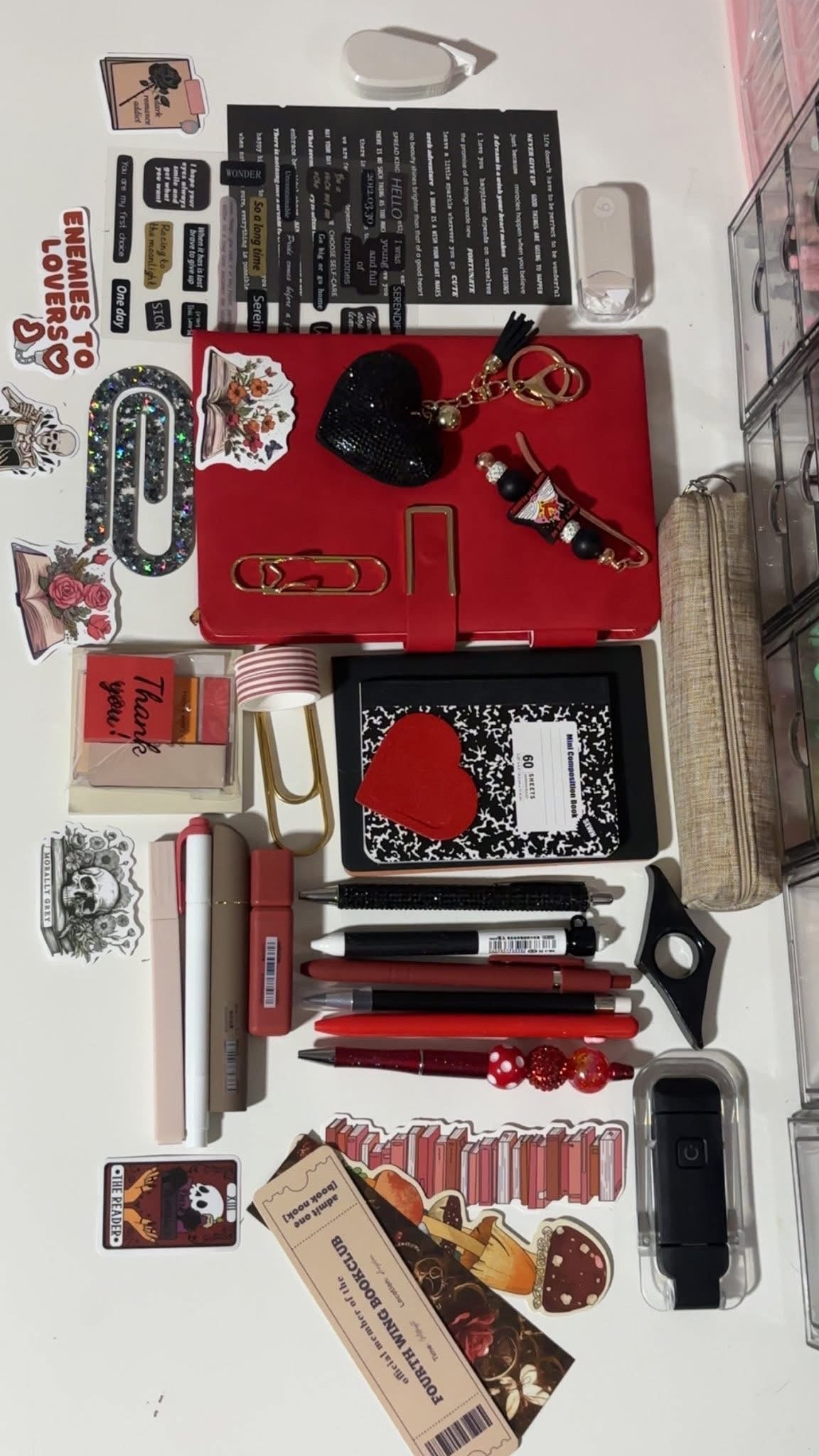 Red & Black Bookish Bundle