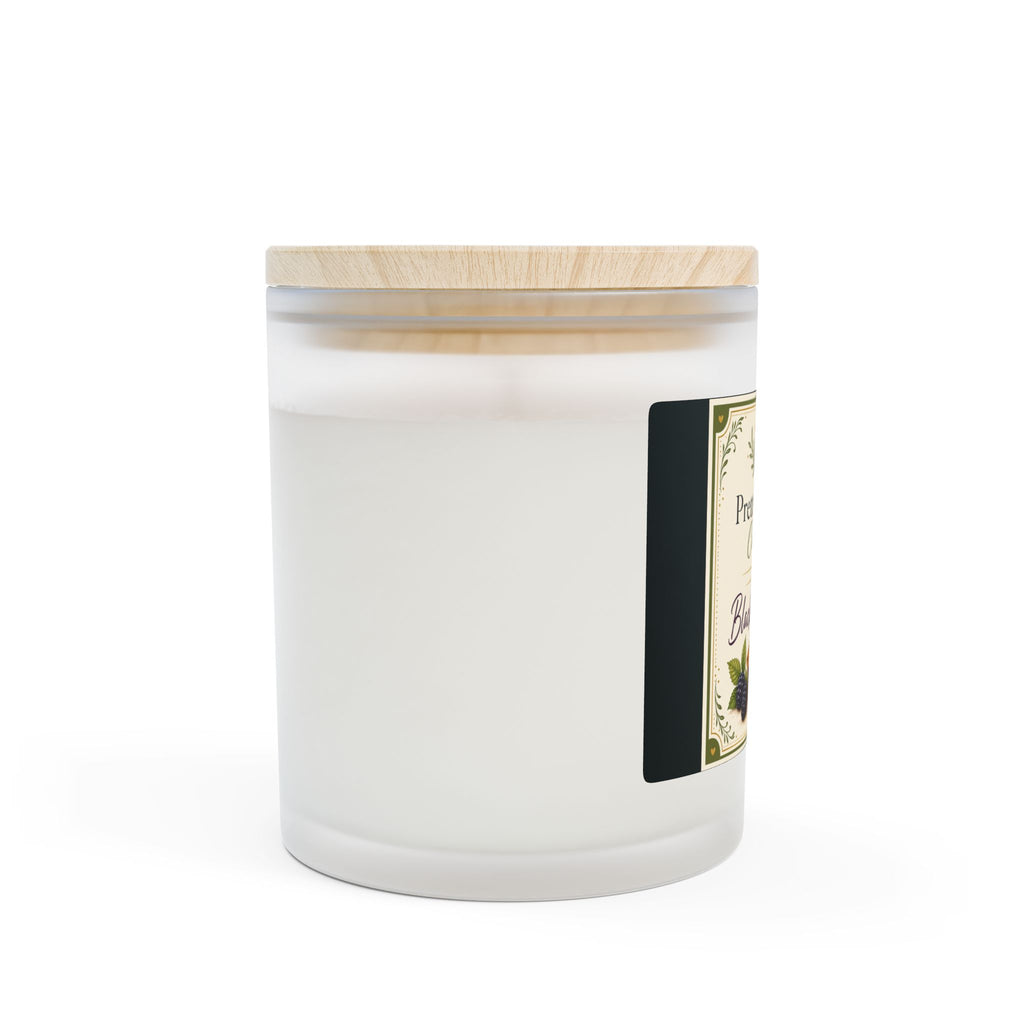 Blackberry Pie Scented Candle — 11oz Frosted Glass Jar