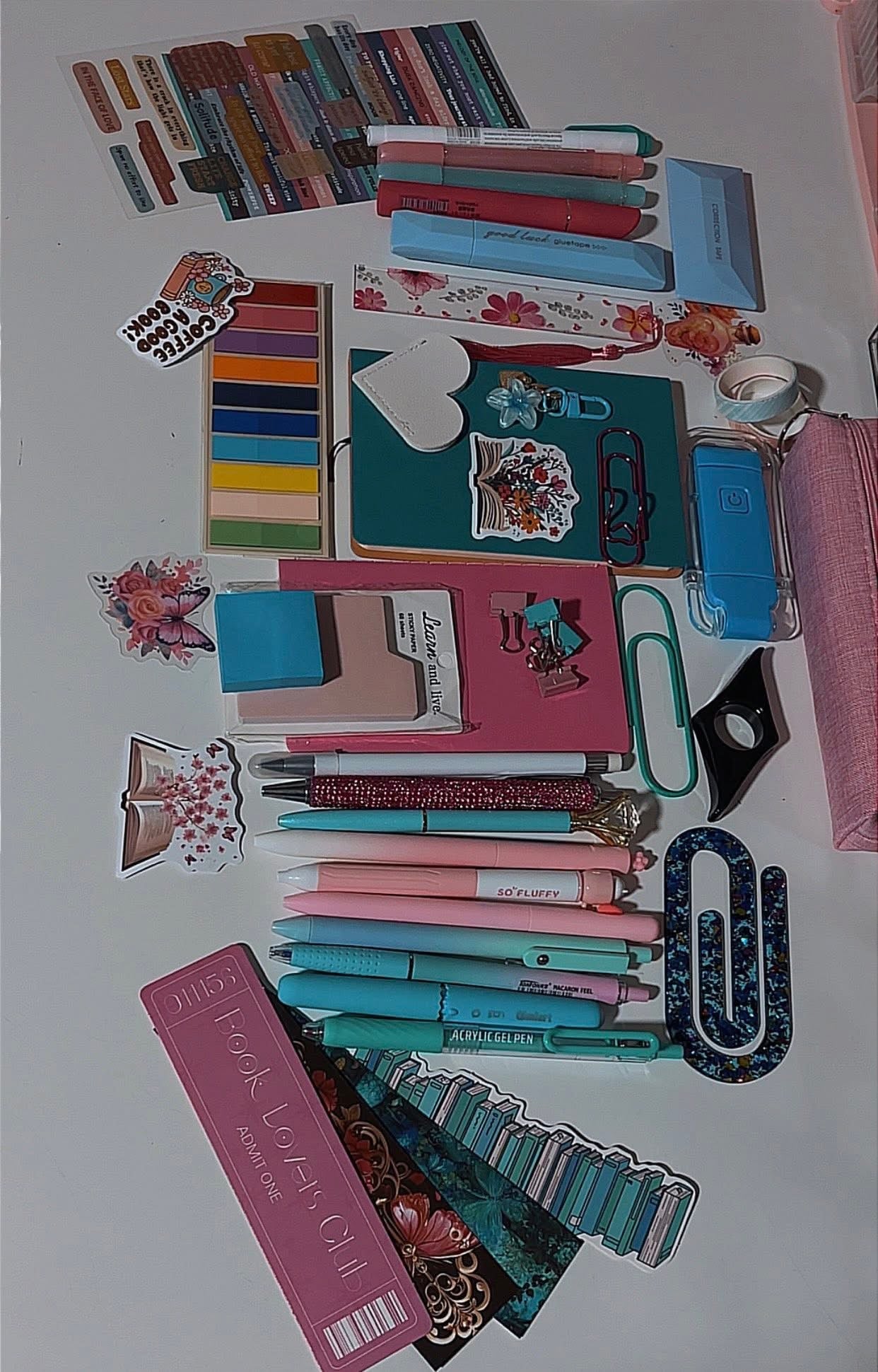 Pink & Blue Bookish Bundle