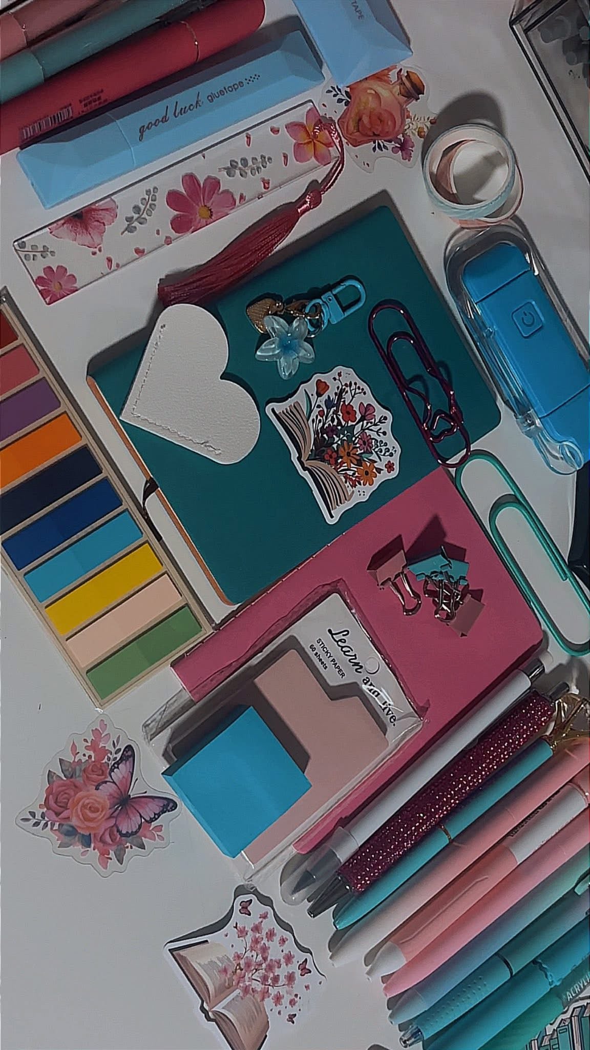 Pink & Blue Bookish Bundle