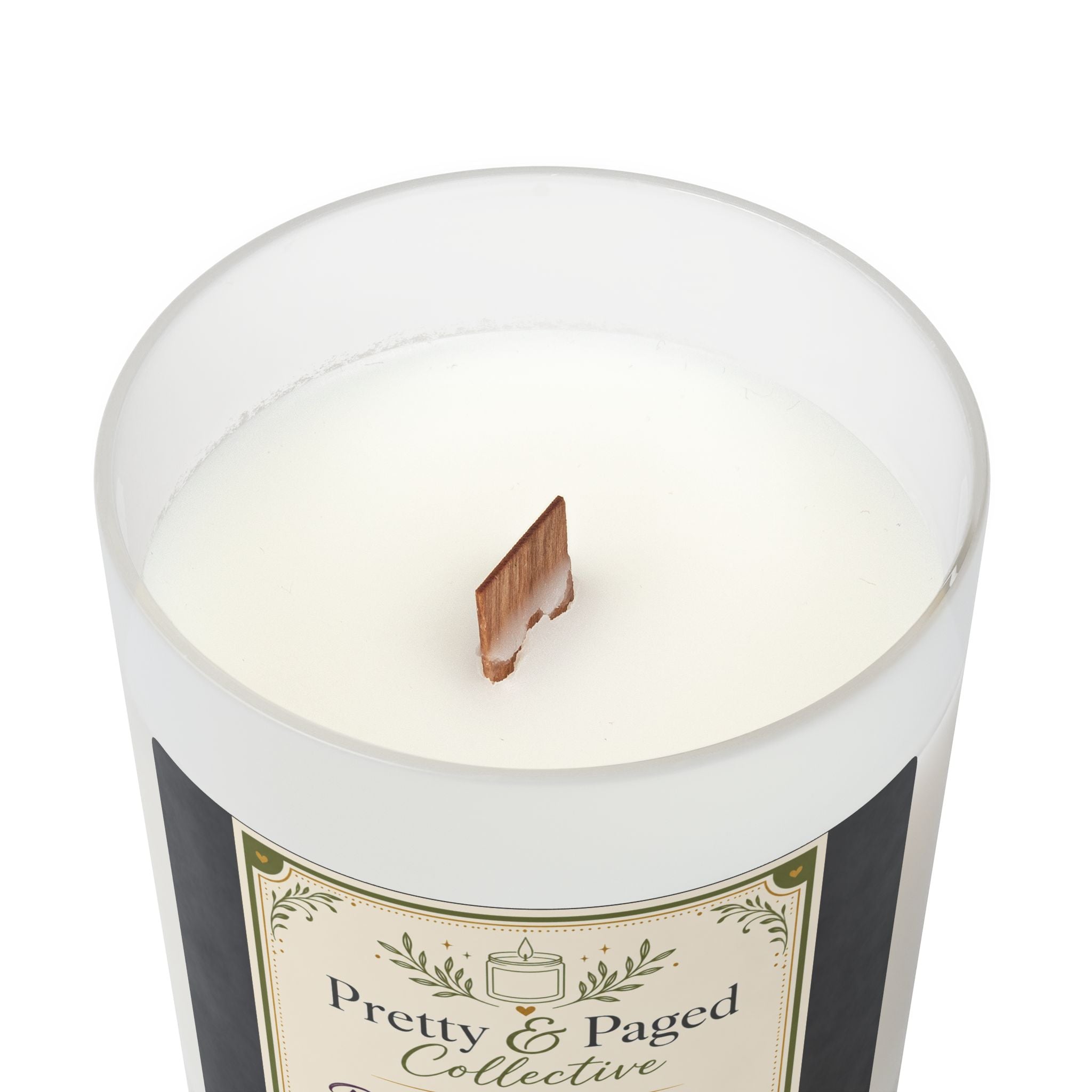 Blackberry Pie Scented Candle — 11oz Frosted Glass Jar